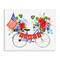 Stupell Industries Floral Americana Bicycle Canvas Wall Art
